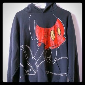 Micky mouse hoodie with ears
